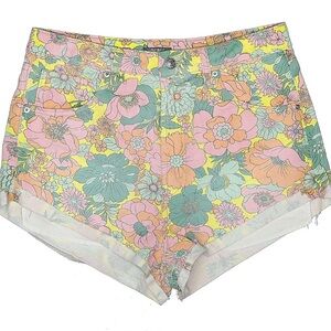 Wild Fable | Floral Jean Shorts | 12